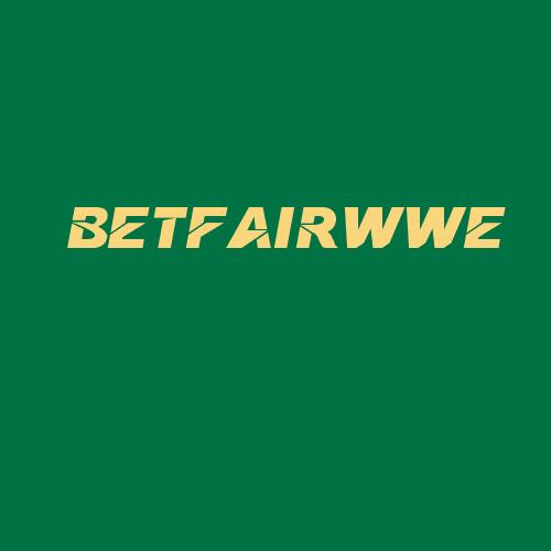 Logo da BETFAIRWWE